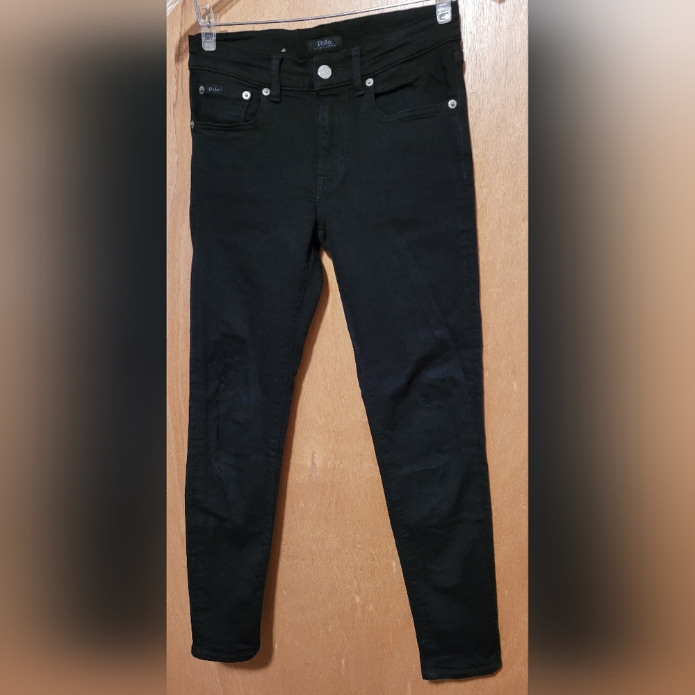 Polo Ralph Lauren Black Skinny JeansSz 26S